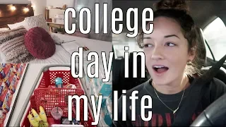 college day in my life: test grades, target haul, test day