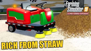 MAKING £100,000 FROM 7 STRAW BALES? | Farming Simulator ALPINE Erlengrat Episode 10