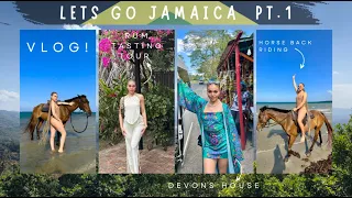 JAMAICA TRAVEL VLOG PT.1 || Rum Tasting + Bob Marley's Museum + Horse Riding & More