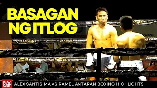 Bashagan ng Itlog | Santisima vs Antaran Boxing Highlights