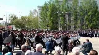 Парад Победы в Перми 9 мая 2012