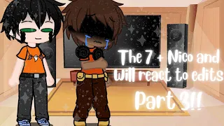 ||The 7 + Nico and Will react to edits||3/3||LAZY AH||GCRV||