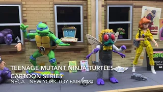 Neca TMNT Teenage Mutant Ninja Turtles Cartoon Series - New York Toy Fair 2020