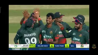 Bangladesh vs Ireland 3rd ODi 2023.Last ball Winning moments #bangladesh #winning #moments #2023