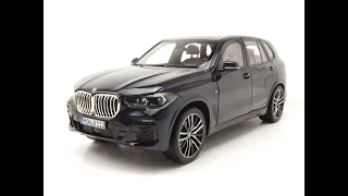 BMW X5 2018 blau metallic Modellauto 1:18 Norev