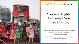 Workers’ Rights: Devising a New Social Contract | #BoFProfessionalSummit