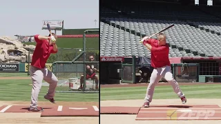 Mike Trout Explains His Swing Sport Science Baseball