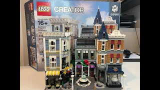 RETIRING! Assembly Square | Lego Creator Expert | 10255 | Unboxing & Review | AFOLCyril