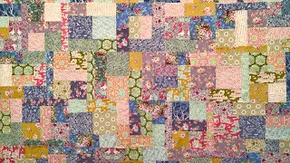 #scrappyquilt  - Scrappy quilt - Tilda fabrics, Part 2 @WillowHillDesigns7