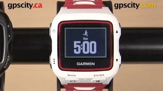 Garmin Forerunner 920XT: Run/Walk Alerts with GPS City