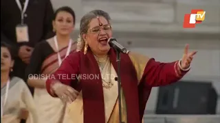 WATCH | Usha Uthup Sings 'Ekla Cholo Re' At Kolkata's Victoria Memorial On #NetajiJayanti