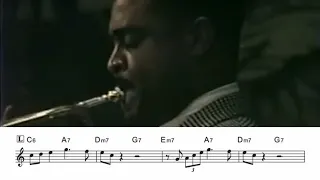 【I Got Rhythm】Terell Stafford Trumpet solo (Transcription)inB♭