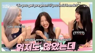 Things WJSN have said that seem like Fake Subs but aren’t #1