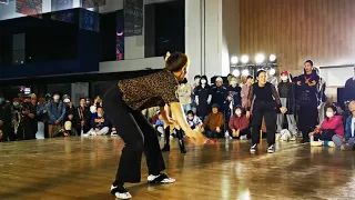 AC & Yoonji vs Alvin & Boyce - Dance Vision Vol 8 - Freestyle Battle - Semi Final - AC waacking