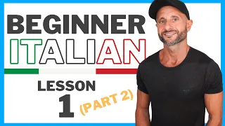 Beginner Italian Course Lesson 1 (Part 2) - Is it easy to learn Italian?