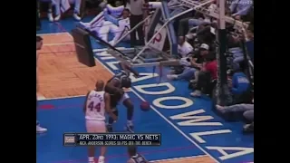 Shaquille O'Neal Breaks the backboard!