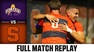 Albany vs. Syracuse Full Match Replay | 2023 ACC Men's Soccer