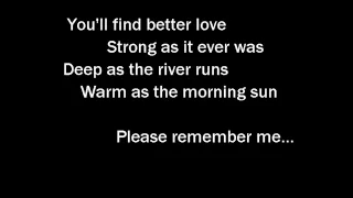 Tim McGraw - Please Remember Me - With Lyrics