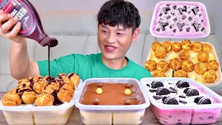 SUB 투썸 베리쿠키 티라미수 바닐라슈크림 아이스박스 파티팩 먹방~!! Box Cake Tiramisu Berry Cookie Vanilla Cream Cakes MuKBang~!