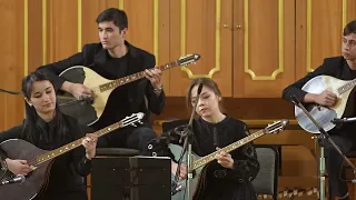 Uzbek folk music - "Sarbozcha". Sh.Teshayev arranged for the Dutor bass ensemble.