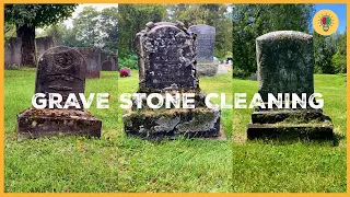 Satisfying Gravestone Cleaning | How They Died | Story behind the Gravestone | Episode 1