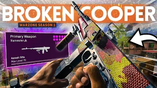 WARZONE: This BROKEN Cooper Carbine Class Setup has literally NO RECOIL!