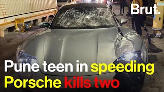 Pune teen in speeding Porsche kills two