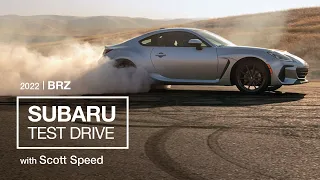 Scott Speed Test Drives All-New 2022 Subaru BRZ
