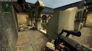 Counter Strike : Source - Chateau - Gameplay "CT Forces" (with bots) No Commentary