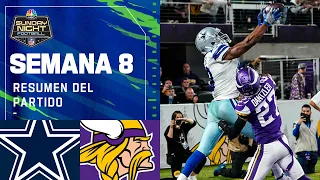 Dallas Cowboys vs Minnesota Vikings | Semana 8 2021 NFL Game Highlights