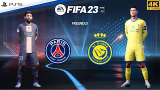 FIFA 23 - Al Nassr Vs PSG - Full Match Gameplay [4K ] Next Gen