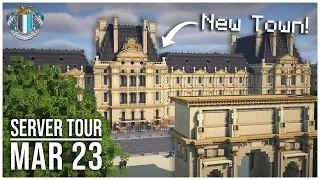 Exploring Charming Victorian Towns in Minecraft - Server Update Tour