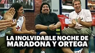 CÓMO FUE EL DÍA QUE MARADONA LLEGÓ POR SORPRESA A TyC SPORTS Y EMOCIONÓ AL BURRITO ORTEGA 🔥⚽ TBT