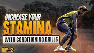 Fitness drills for cricketers to increase stamina  | S&C Program day 2