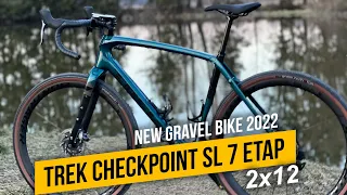 Trek Checkpoint SL7 Etap AXS 2x12 Gravel Bike 4K