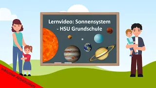 Lernvideo: Sonnensystem 🪐 - HSU Grundschule