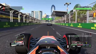 F1™ 2017 Career Season 1 Race 8 Baku McLaren-Honda Onboard