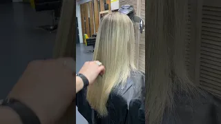 Окрашивание волос в технике Hand touch. Работа в 4 руки - мастера Наталья Рублева и Ксения Бакуто