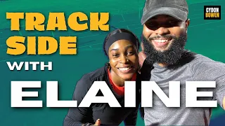 Trackside With Elaine Thompson-Herah, her first 100m of the season | Cydon Bowen