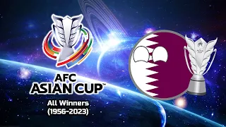 AFC Asian Cup | All Winners (1956-2023) [CountryBalls]