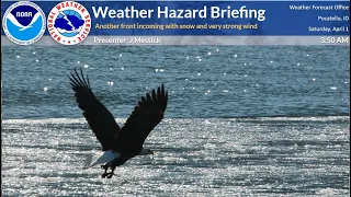 04/01/2023 Hazard Briefing - Storm Warnings and Advisories in Effect