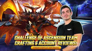 Challenge of Ascension Team Crafting & Account Reviews