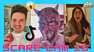 SCARE CAM PRANK 2021|🤣SCARE CAM BEST REACTIONS | SCARE PRANKS FUNNY MEME COMPILATION VIDEO |PART 16