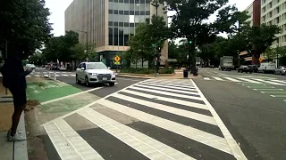 stoplights in the DuPont circle location mid day mode