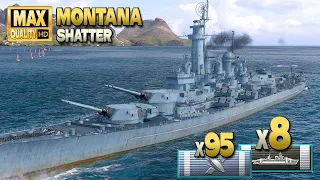 Battleship Montana: Kraken or no Kraken, lets see - World of Warships