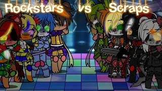 Rockstars vs Scraps Audio Battle (Remake/New AU Version)||Pt 1/2