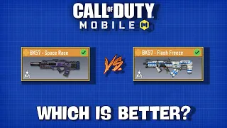 COD Mobile: BK57 SPACE RACE VS BK57 FLASH FREEZE!!!