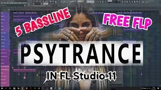 Psy Trance Bassline #1 - Vini Vici, Astrix Style (Free FLP)