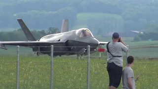 F-35 in Payerne VD, 2019, Aircraft Evulation Swiss Military Air Force