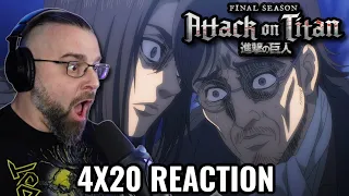 ATTACK ON TITAN 4X20 REACTION ''Memories from the future'' Shingeki No Kyojin